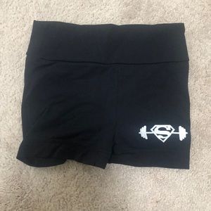 🖤Celestial Bodiez scrunched spandex booty shorts